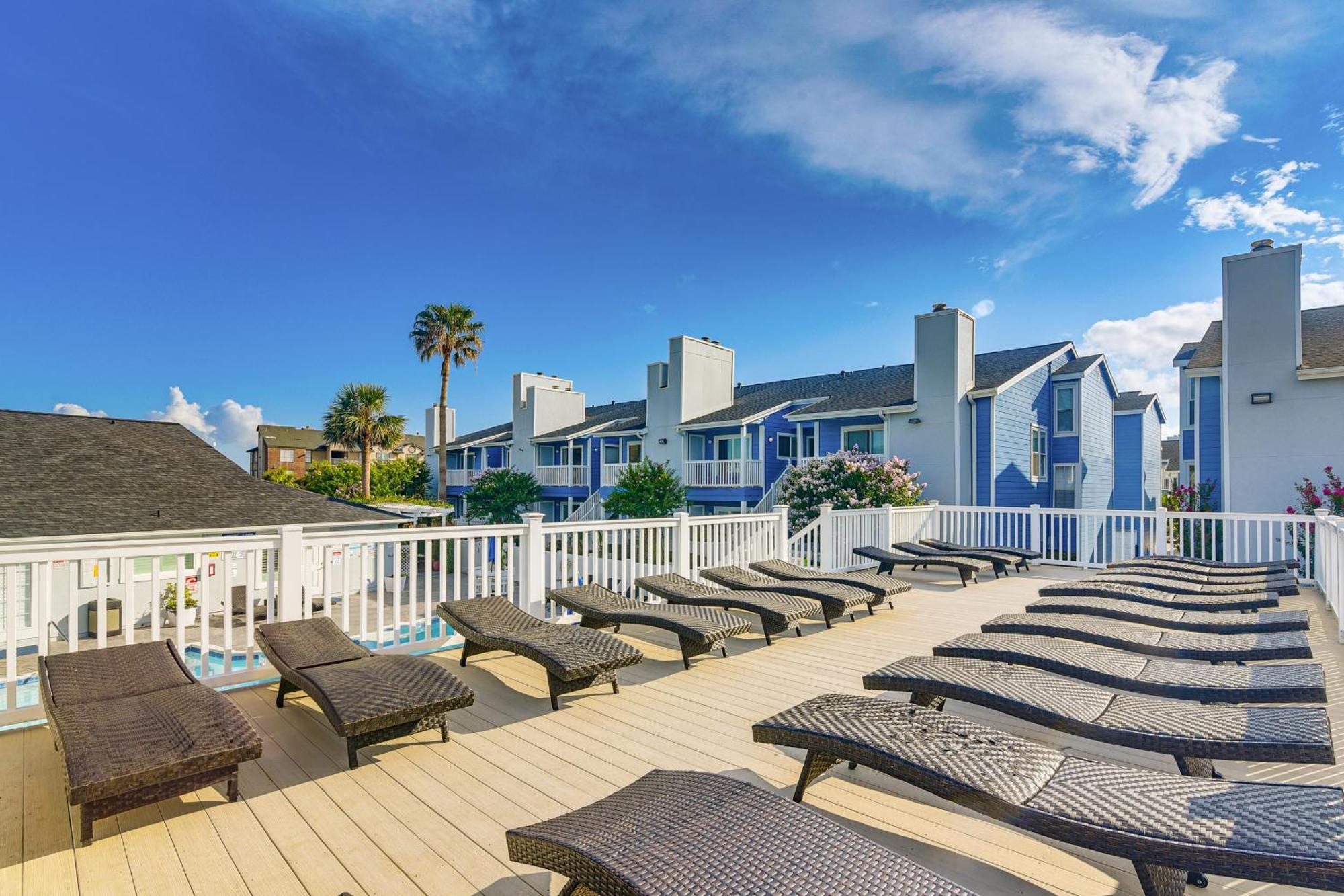 Relaxing Galveston Condo, Quarter Mile To Seawall! Extérieur photo